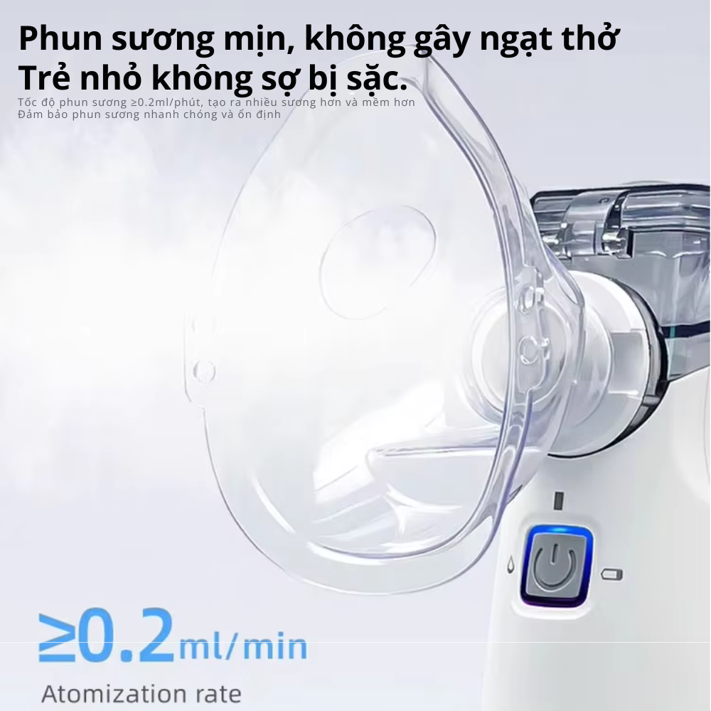 Máy Xông Khí Dung Cầm Tay Kachi YS35: Giải Pháp Hô Hấp Linh Hoạt Mọi Lúc, Mọi Nơi - 7