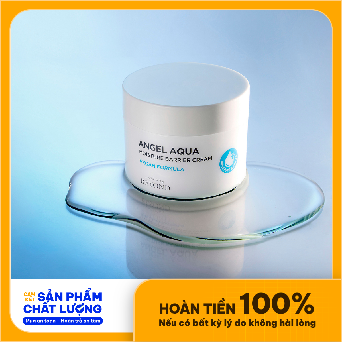 Kem dưỡng cấp ẩm chuyên sâu Thuần chay BEYOND Angel Aqua Moisture Barrier Cream 150ml-duoc-ban-tai-Siêu Thị Ánh Nguyệt