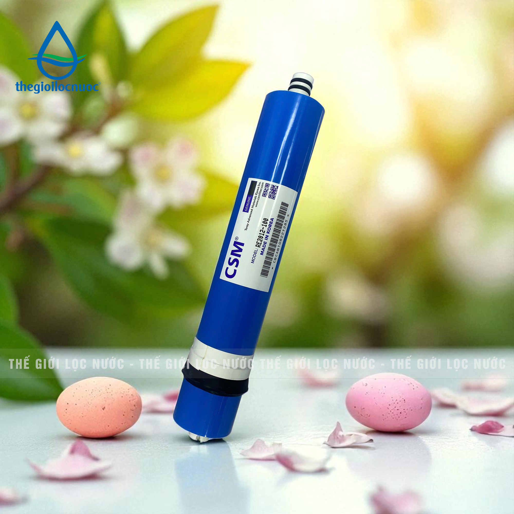 Màng lọc RO CSM 100 GPD dùng cho máy lọc nước bán công nghiệp Watek