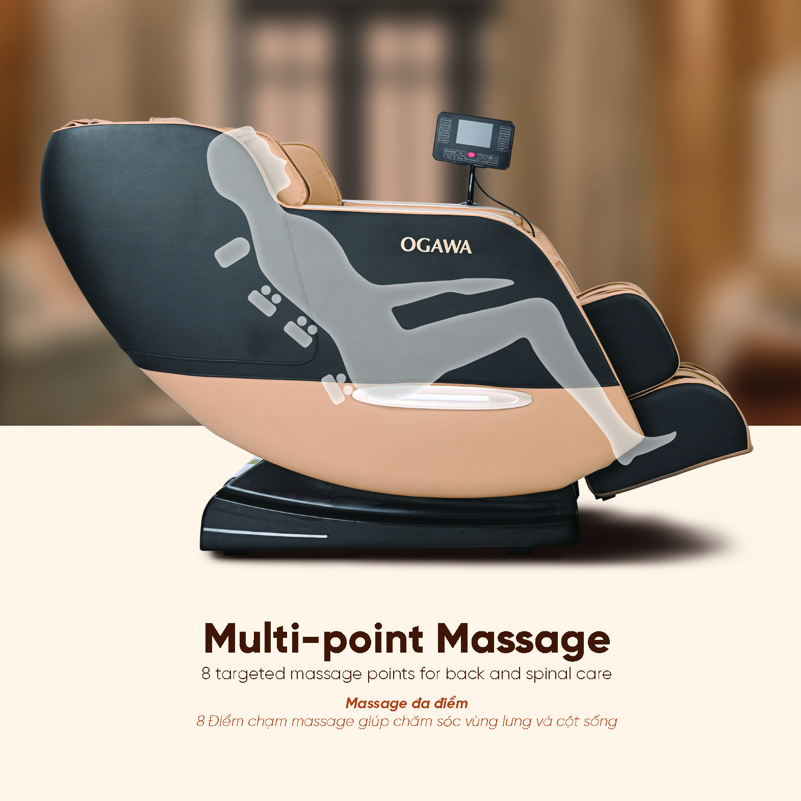 Ghế massage Smart X, hiệu Ogawa, (OGVN-3003)