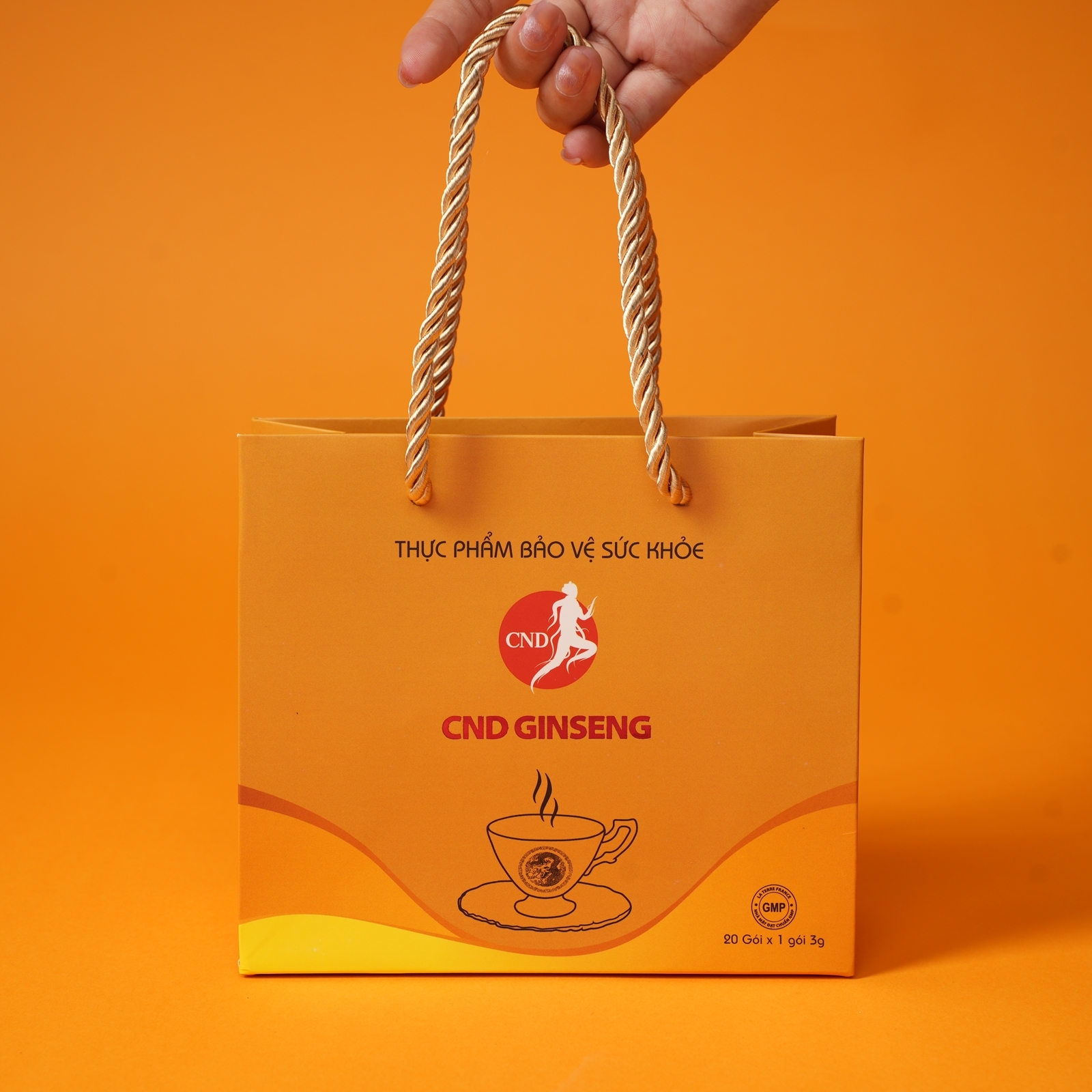 Sâm CND Ginseng Dưỡng Khớp Hòa Tan hỗ trợ giảm đau, khô khớp do viêm và thoái hóa (kèm túi)