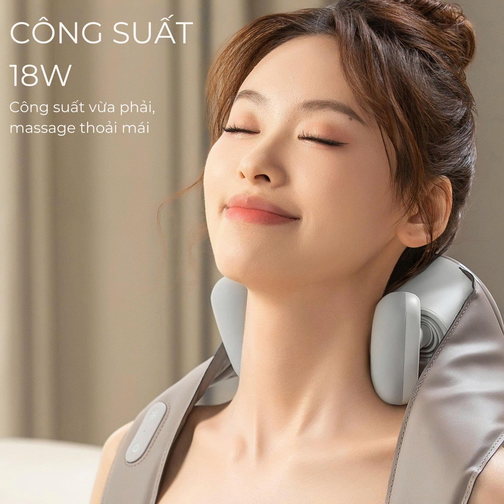 Đai massage cổ Buheung LUX-501