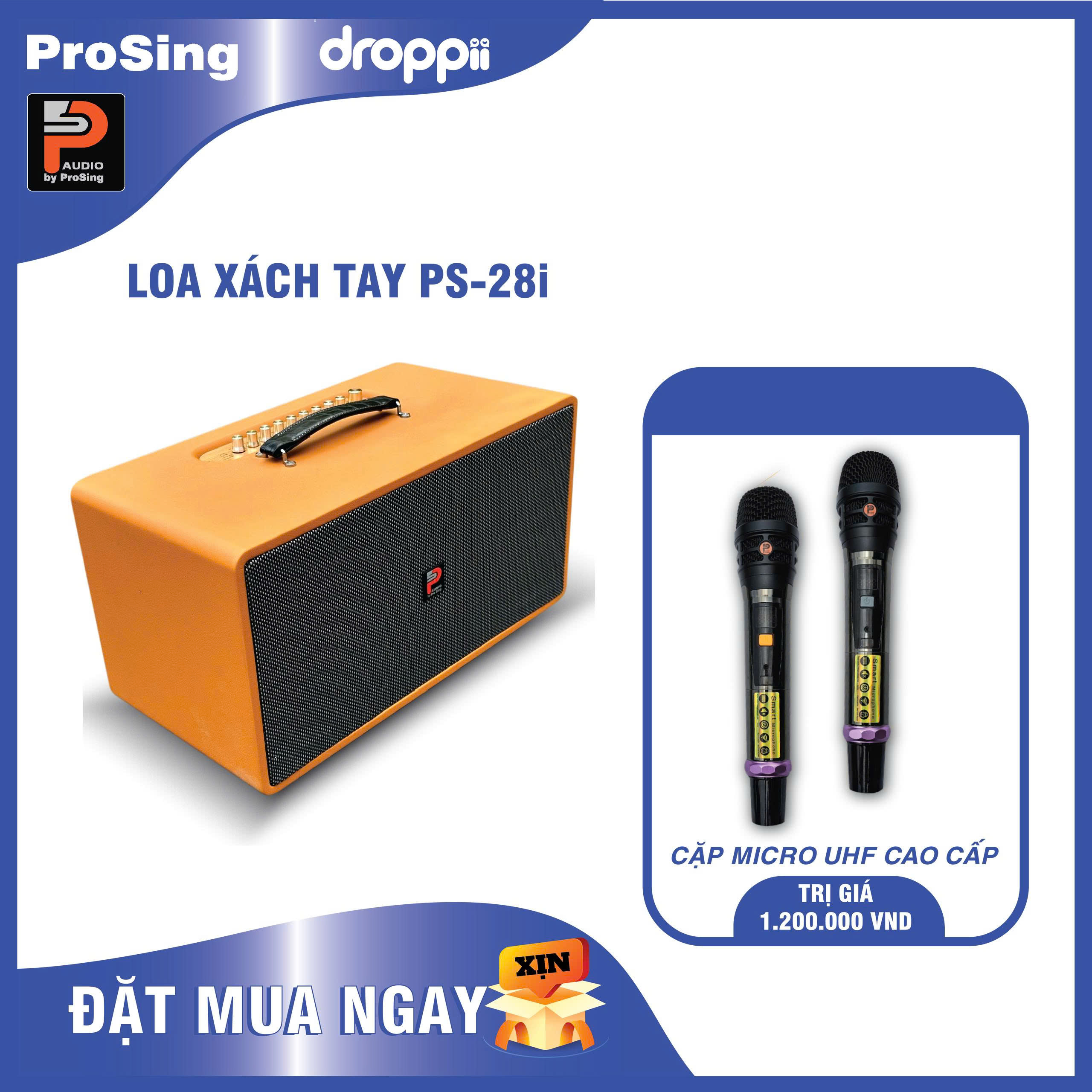 Loa Xách Tay Công Suất Lớn PS-28i