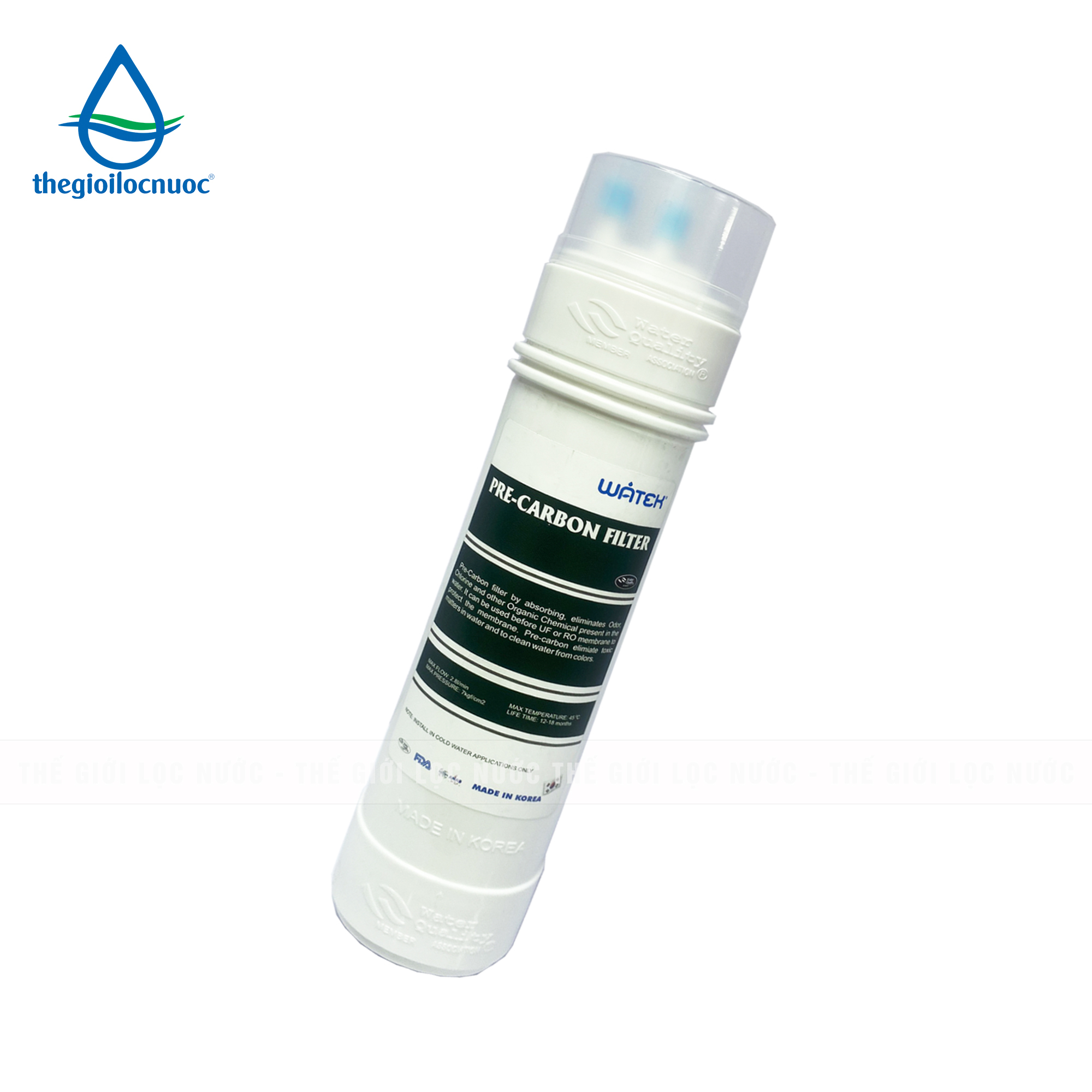 Lõi lọc Pre-Carbon đúc nguyên khối Hàn Quốc, model: FK-PRC11 - Phân phối chính hãng