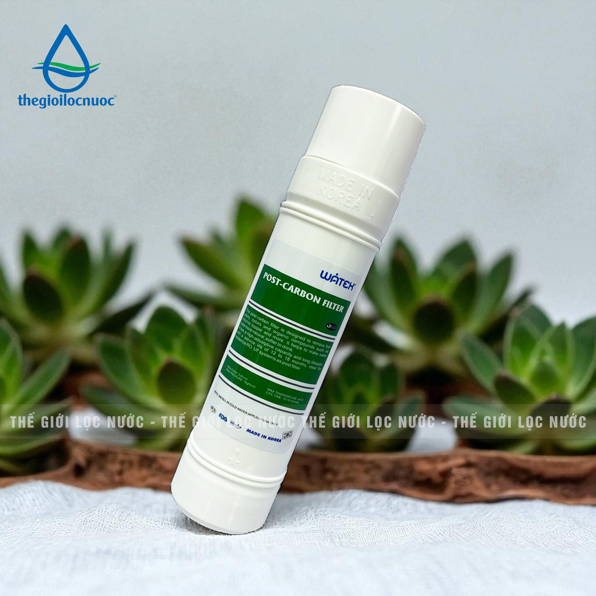 Lõi Post carbon đúc nguyên khối Hàn Quốc, model: FK-PC11