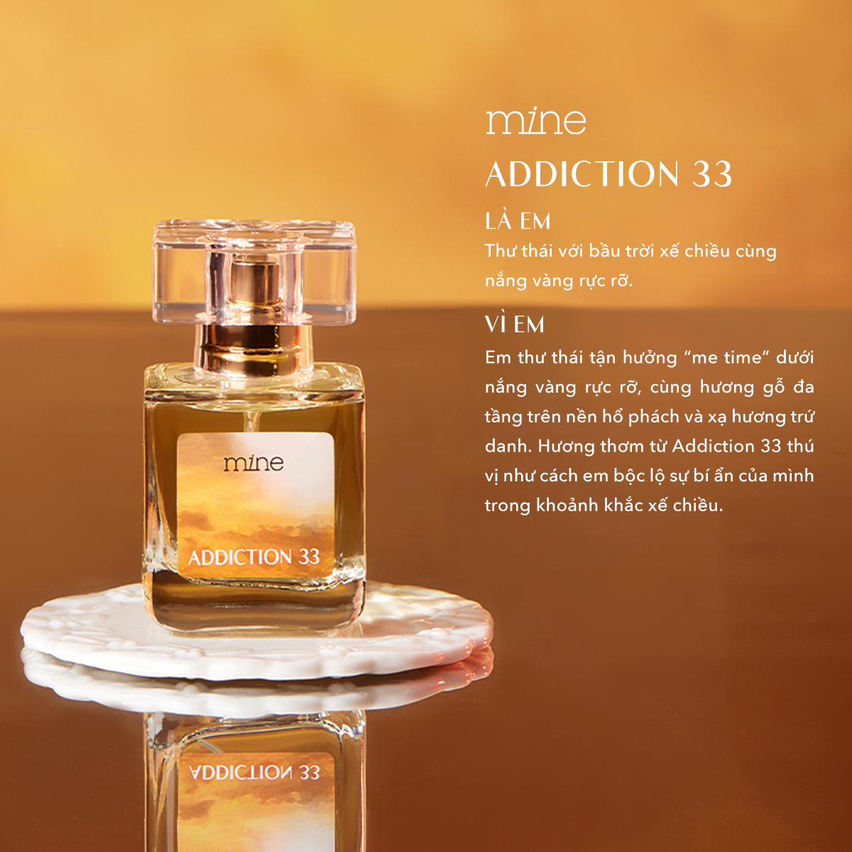 Nước hoa Mine Addiction 33 lưu hương 6-8h 30ml