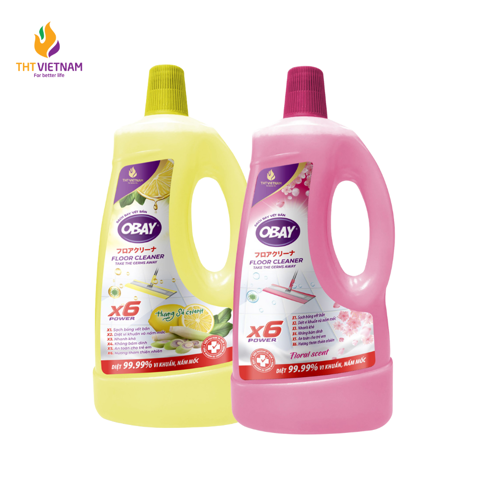 Nước lau sàn đậm đặc Obay (1900ml) - Phân phối chính hãng