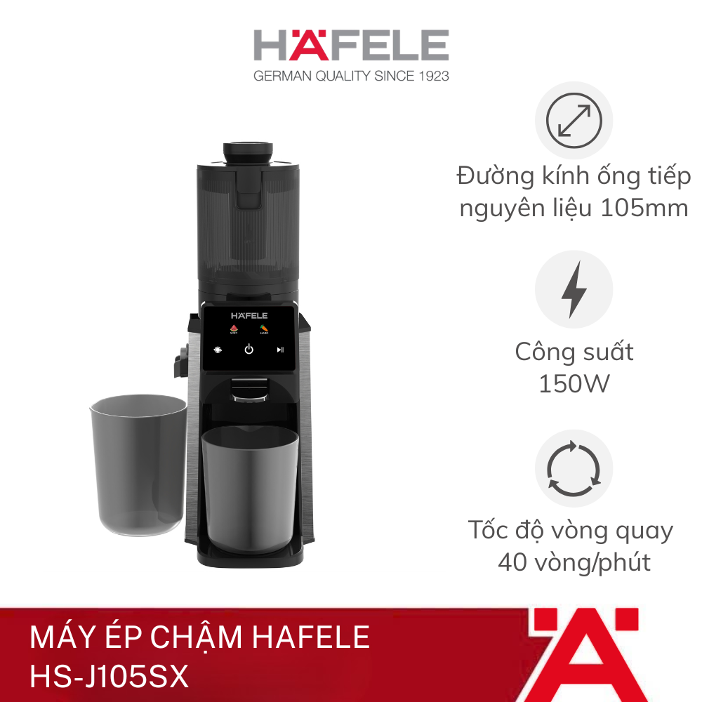 Máy ép chậm Hafele HS-J105SX 535.43.388 - Phân phối chính hãng