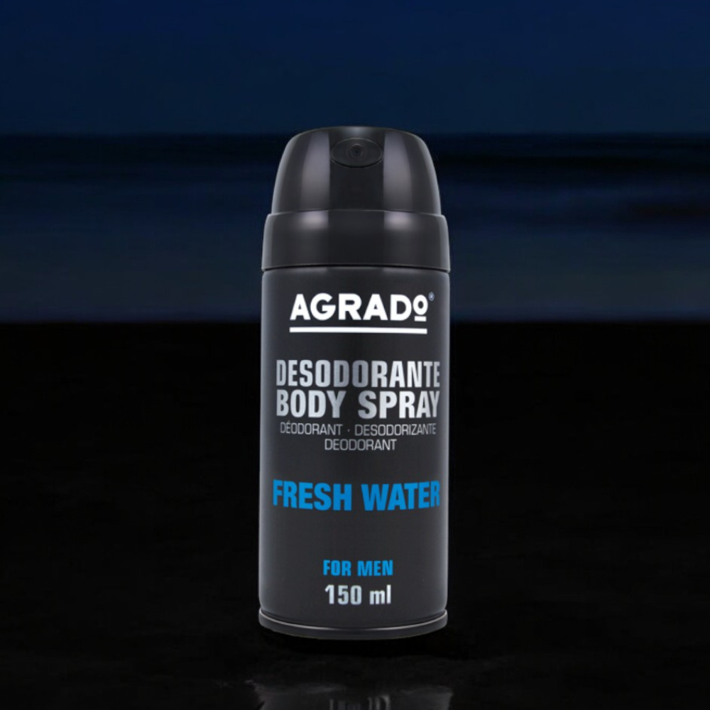 Xịt khử mùi Body Agrado - Hương nước hoa Fresh Water (150ml) - 3