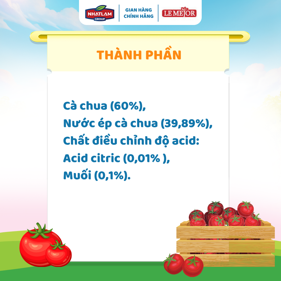 Cà Chua Bóc Vỏ Đóng Hộp LE MEJOR 2500g Chính Hãng, Nguyên Trái