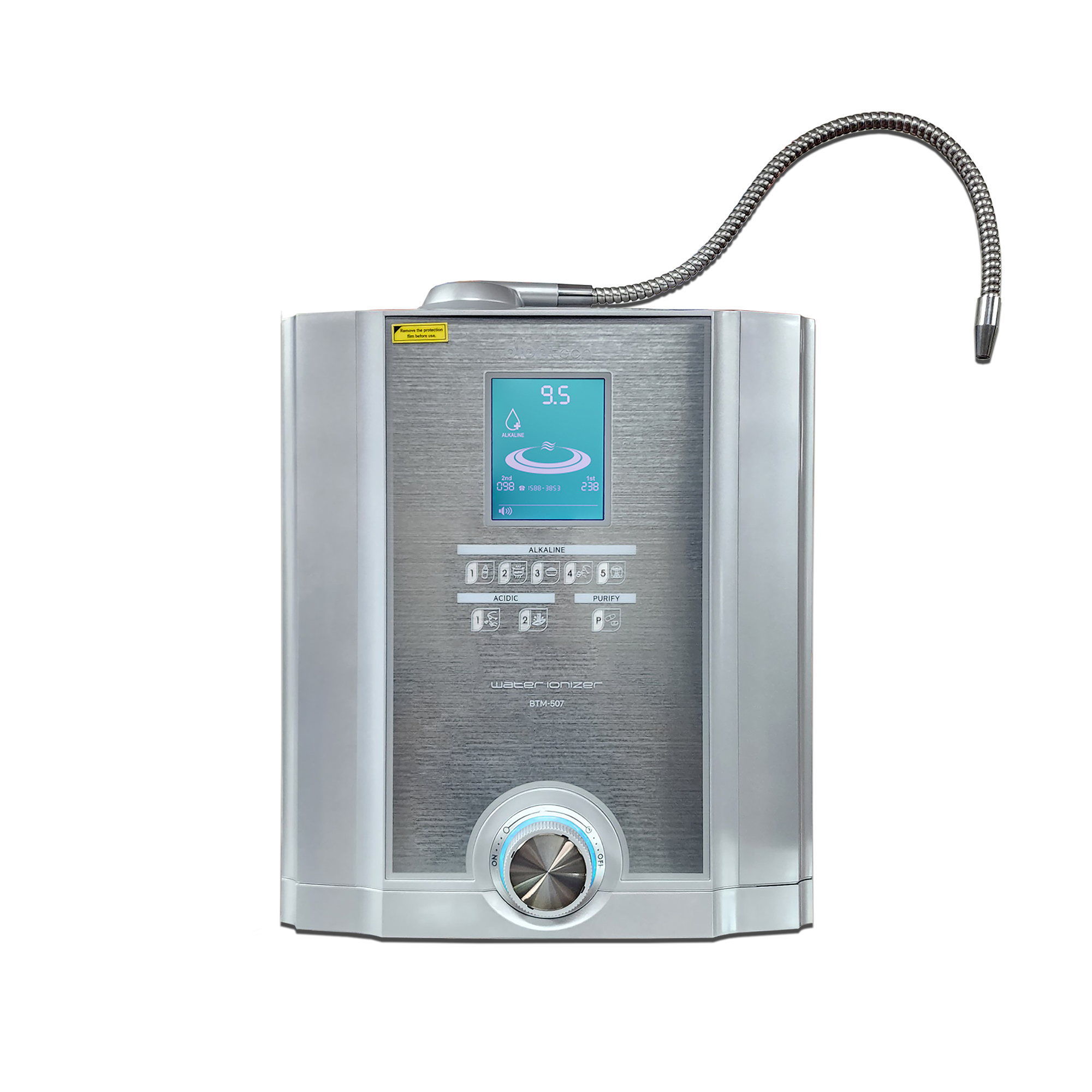 Máy lọc nước công nghệ điện giải ion kiềm dùng trong gia đình, model: BTM-507, nhãn hiệu Biontech