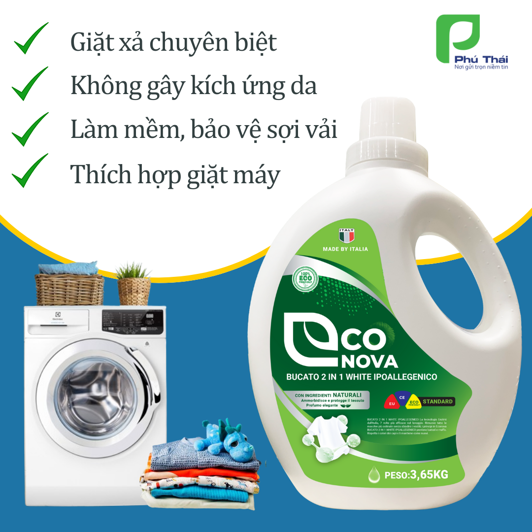 Nước giặt xả thảo mộc Econova (Chai 3.65kg)-duoc-ban-tai-Siêu Thị Ánh Nguyệt