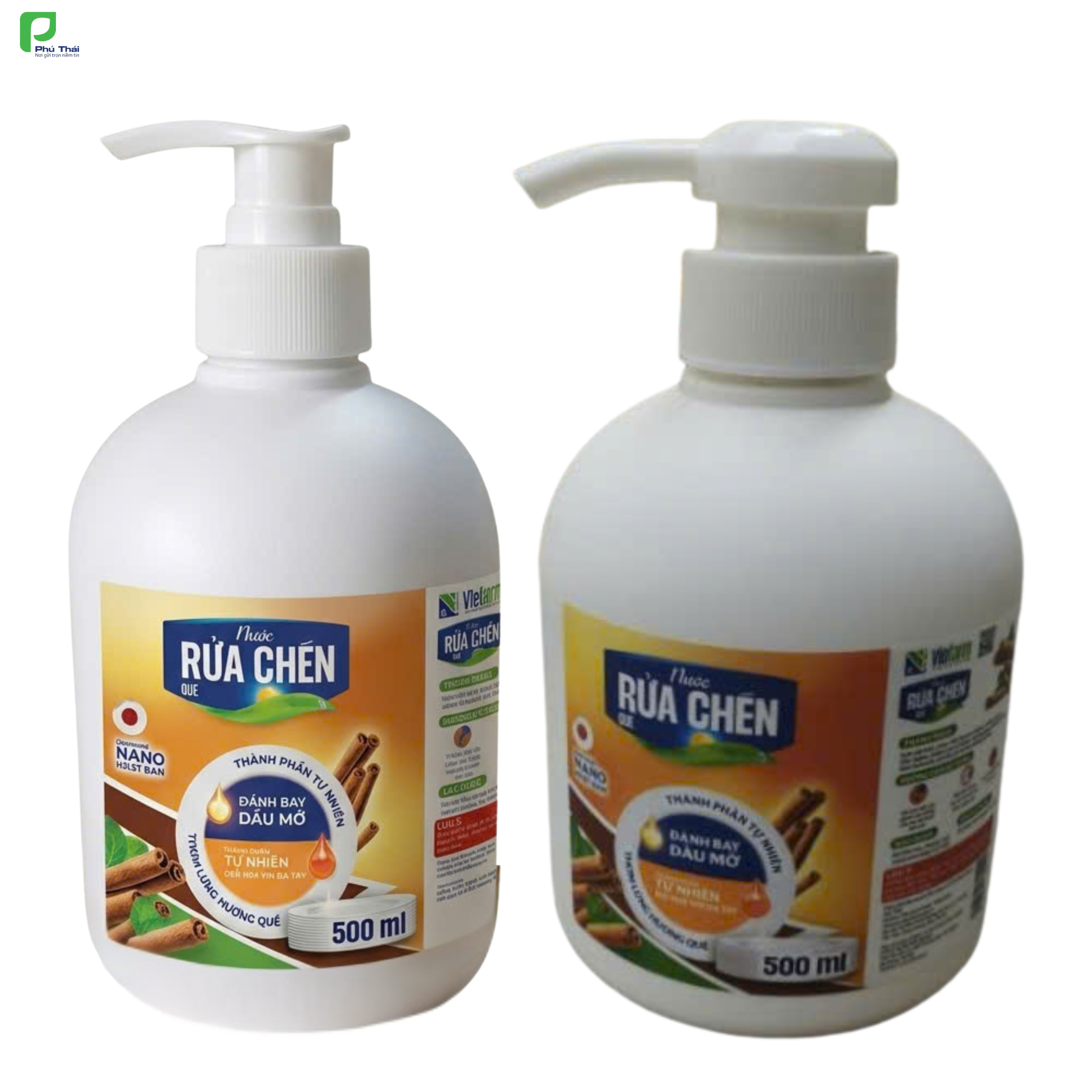Nước rửa chén quế VIEFARM 500ml - Phân phối chính hãng