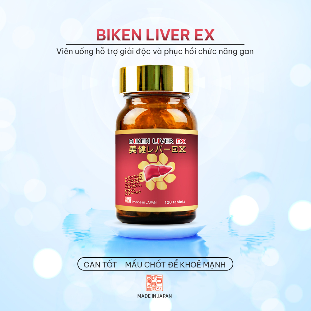 Thực phẩm bảo vệ sức khỏe: BIKEN LIVER EX