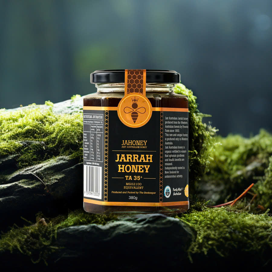 Mật ong Jahoney Jarrah TA35+ 380g (kèm túi + hộp)