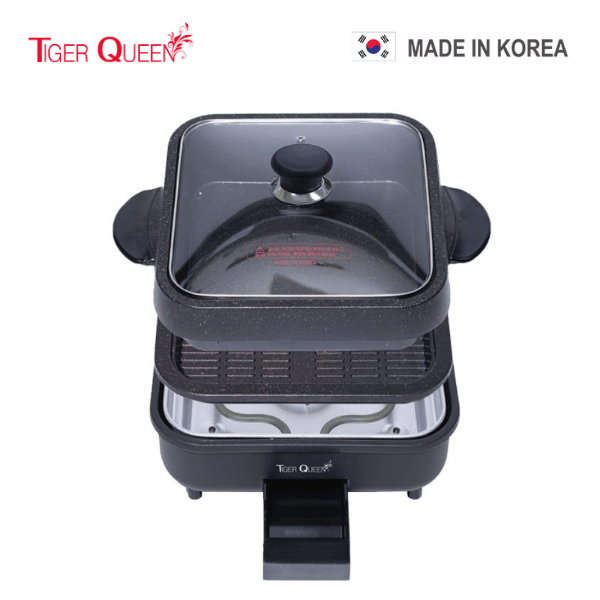 Lẩu điện đa năng Tiger Queen 2 trong 1 SQ-2200 [4.0L] - Phân phối chính hãng