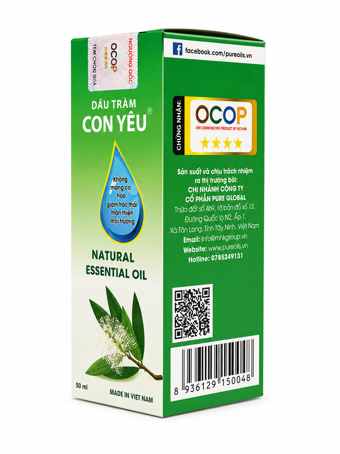 Dầu Tràm CON YÊU 50ml - Phân phối chính hãng