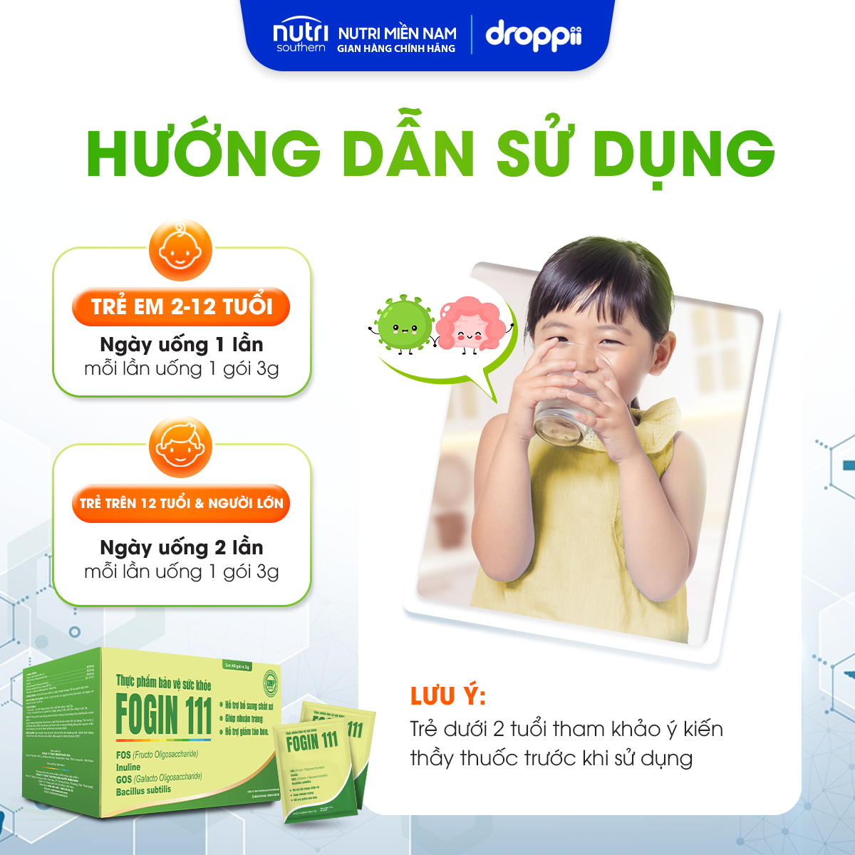 Thực phẩm bảo vệ sức khỏe FOGIN 111
