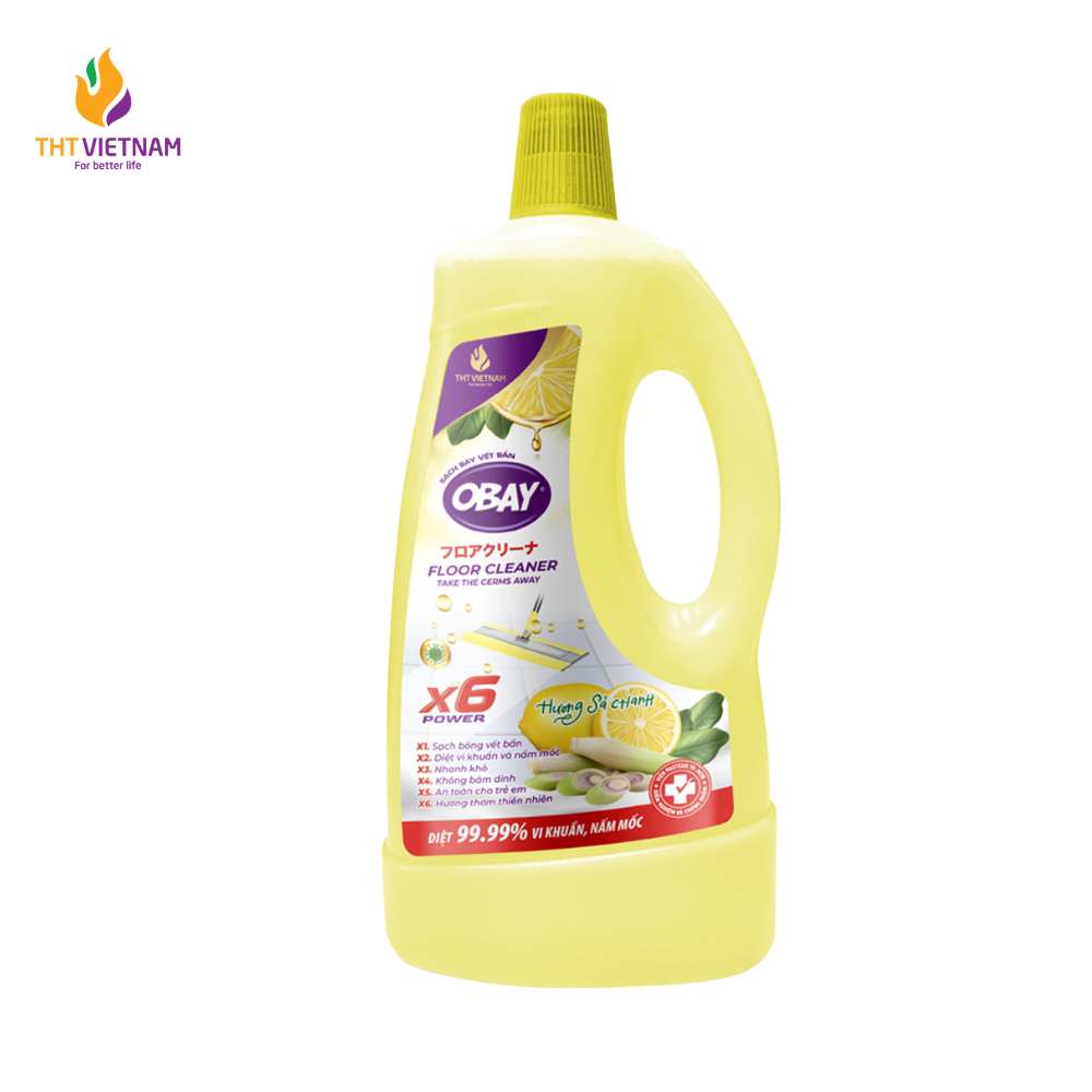 Nước lau sàn đậm đặc Obay (1900ml) - 2