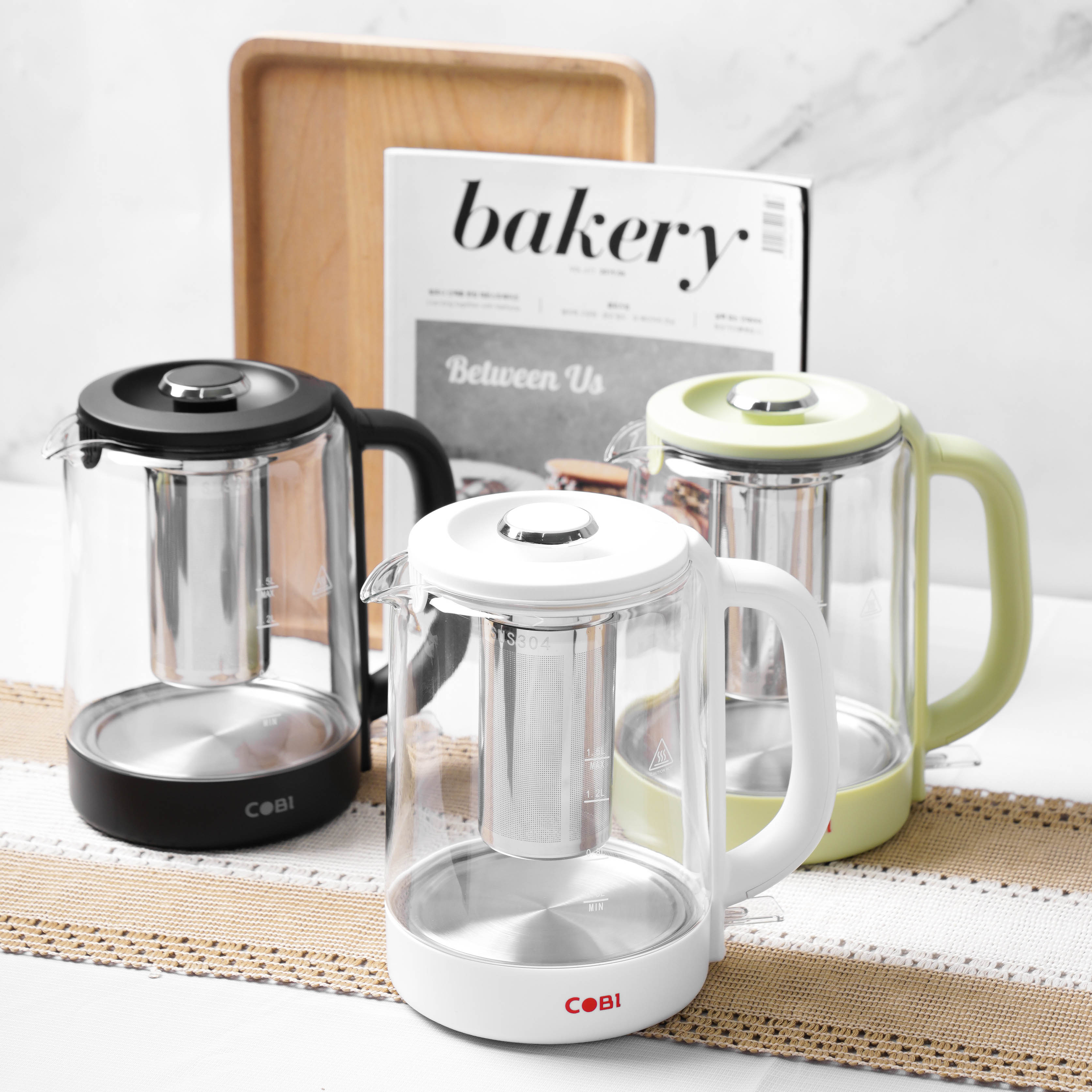 Bình đun nước điện thủy tinh COBI màu đen 1.5L_CB-GK-1601-B_341713