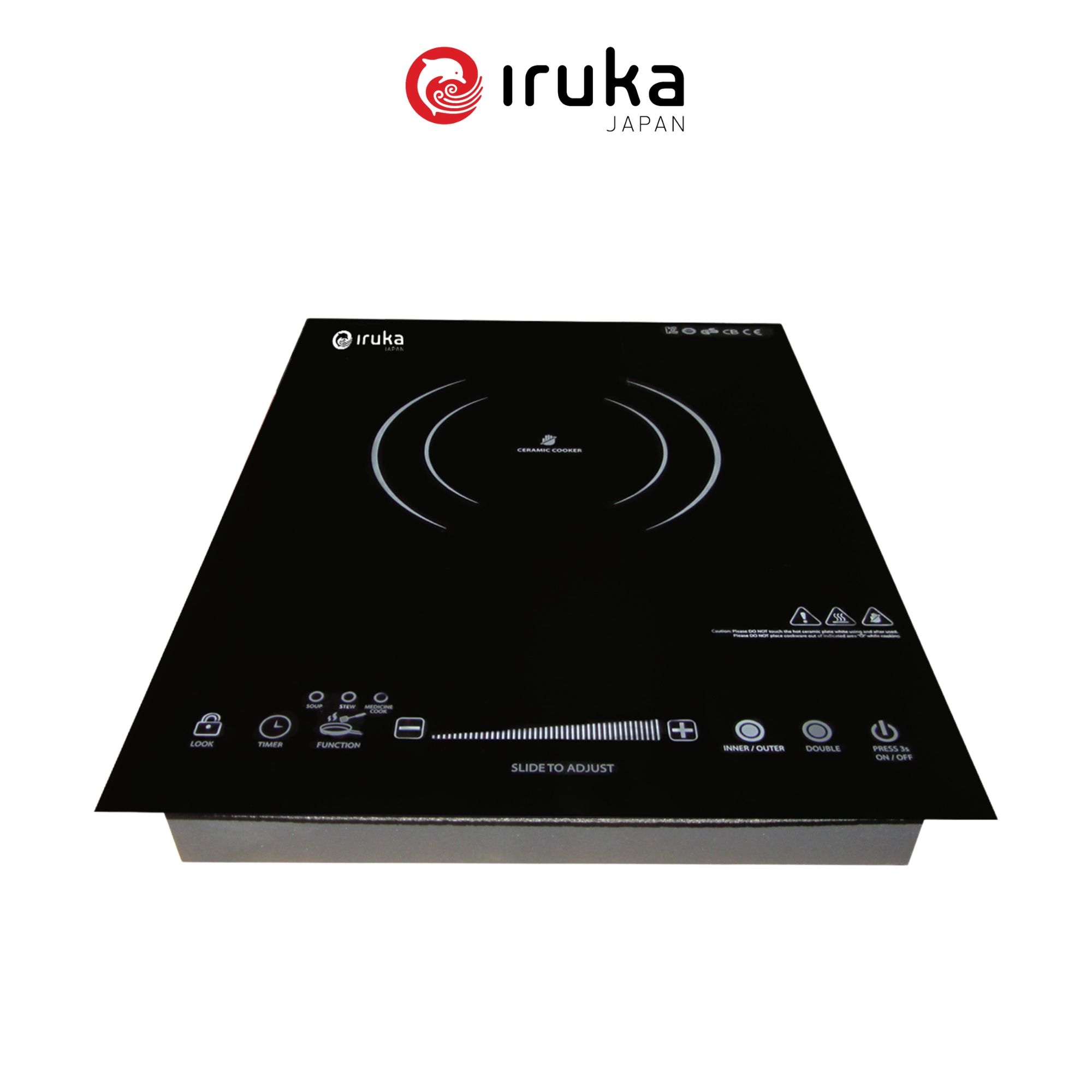 Bếp hồng ngoại Iruka I-110 - Phân phối chính hãng