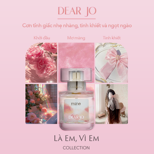Nước hoa nữ Mine Dear Jo lưu hương 6-8h 30ml