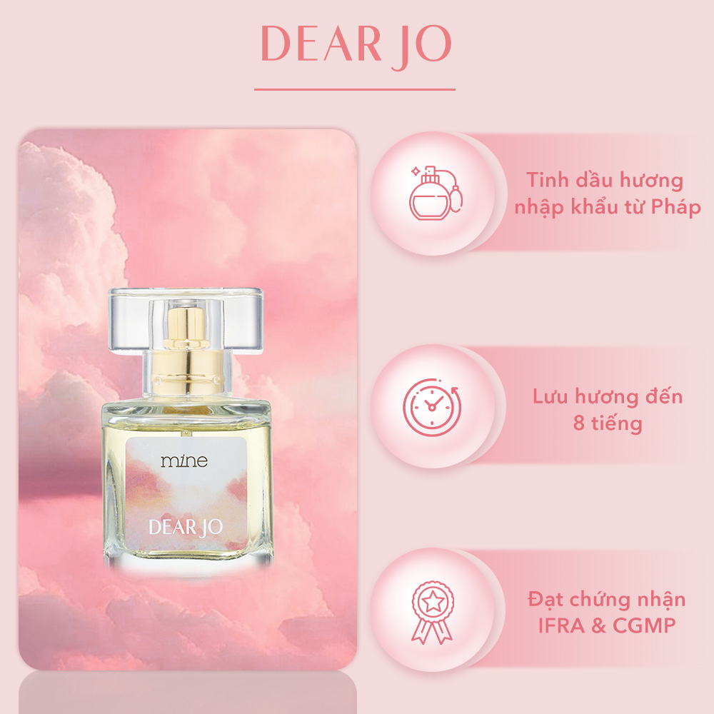 Hộp quà tặng Mine Sữa tắm & Nước hoa Dear Jo - 6