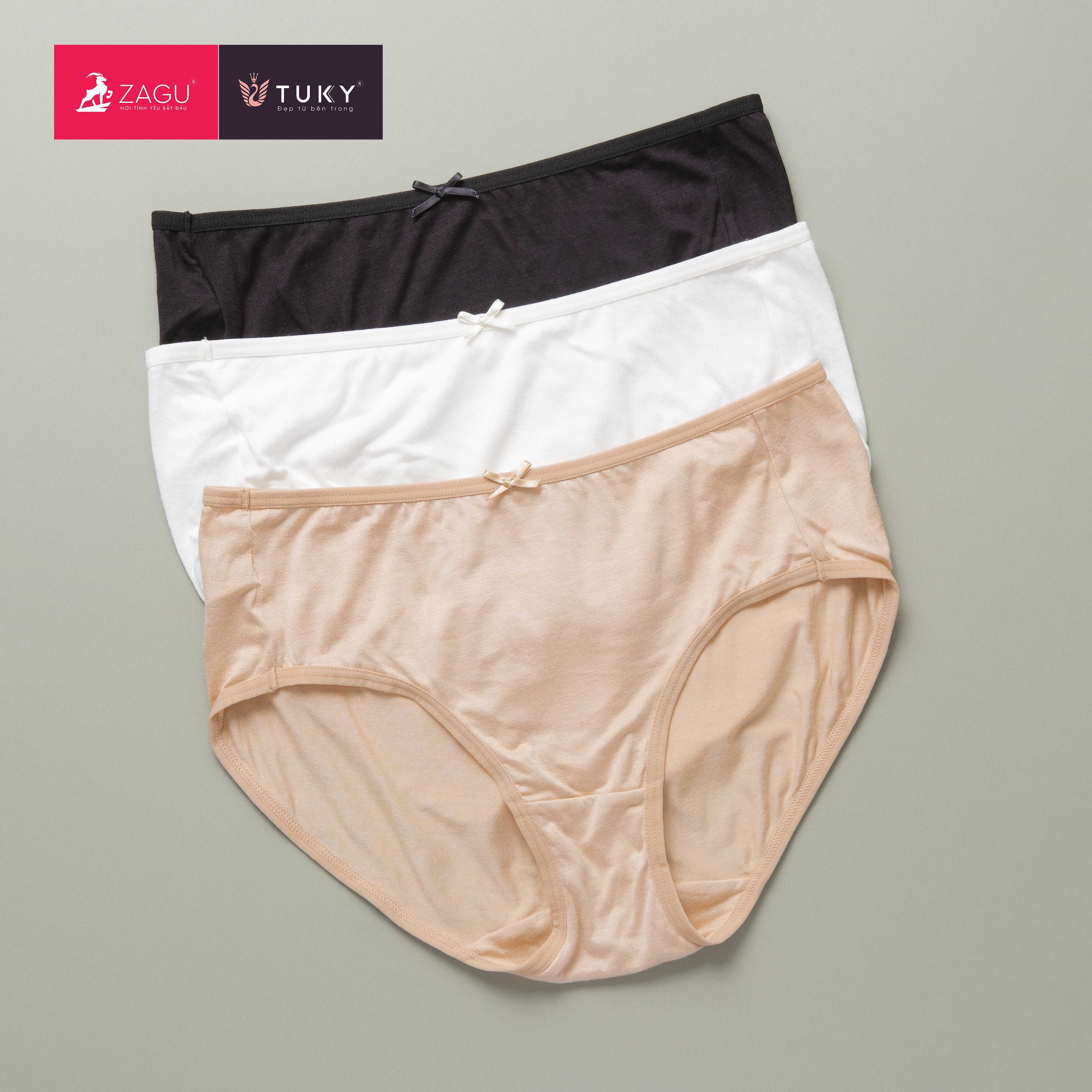 Quần lót Viscose thoải mái và mềm mại cho da TUKY D9BS