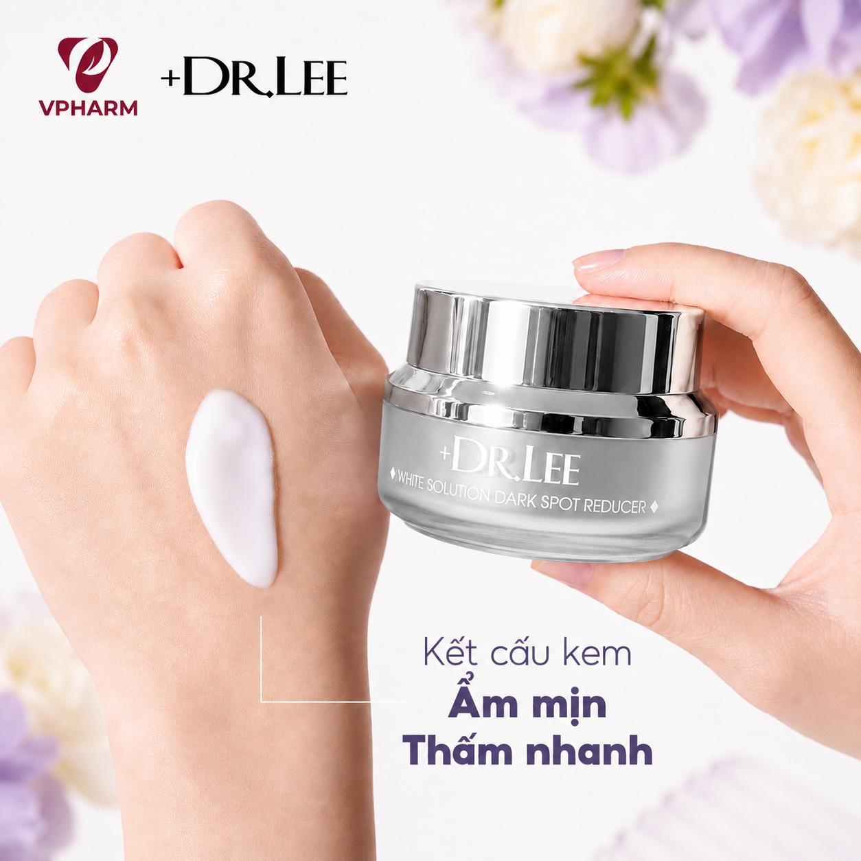 Kem Dưỡng Trắng, Mờ Thâm Nám & Ngừa Lão Hóa +Dr.Lee White Solution Dark Spot Reducer (30g)