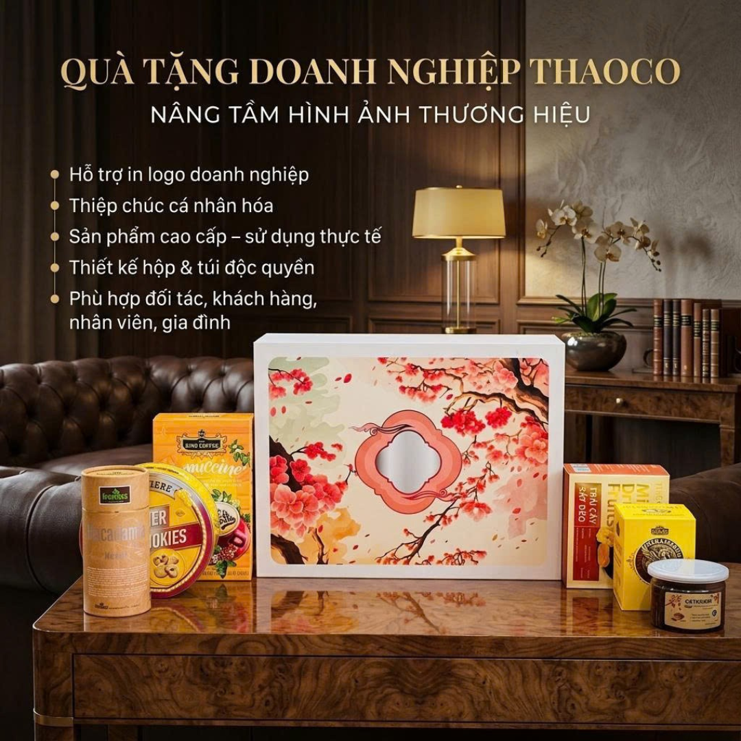Quà Tặng Tri Ân Cao Cấp Vượng Lộc Thành Công – Quà Biếu Doanh Nghiệp, Gia Đình Sang Trọng (Kèm Túi Đẹp)