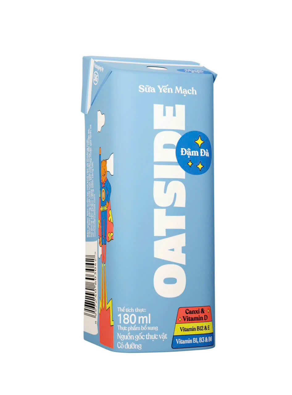 Sữa yến mạch OATSIDE vị Đậm Đà Deluxe Thùng 24 Hộp 180ml - 3