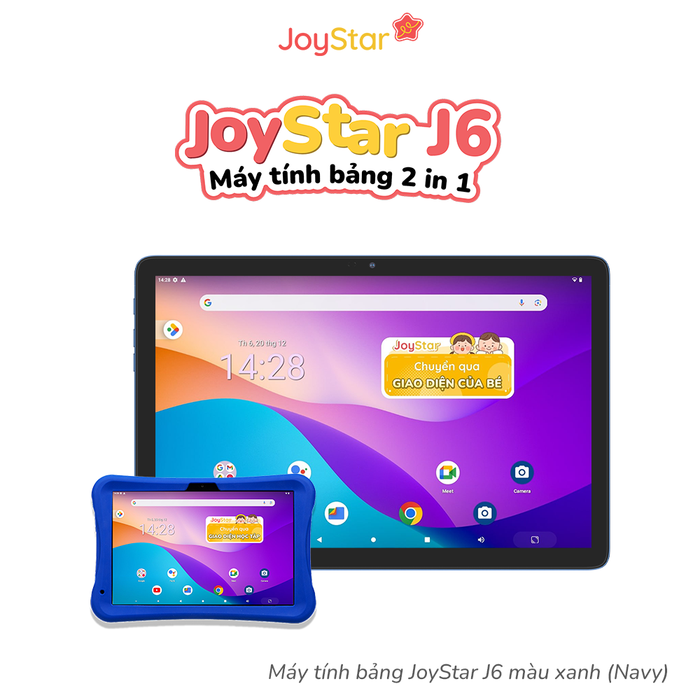 Máy tính bảng JoyStar J6 màu xanh (Navy) - bản thường