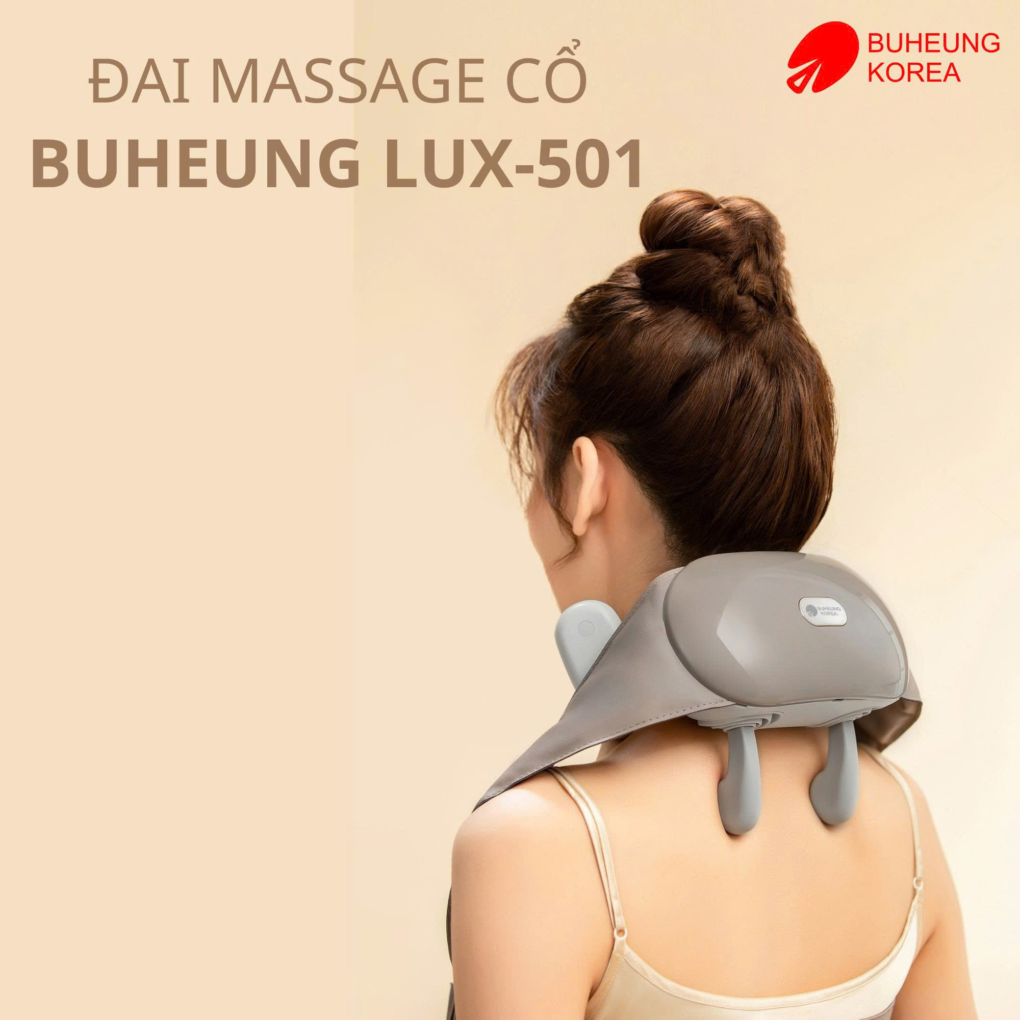 Đai massage cổ Buheung LUX-501