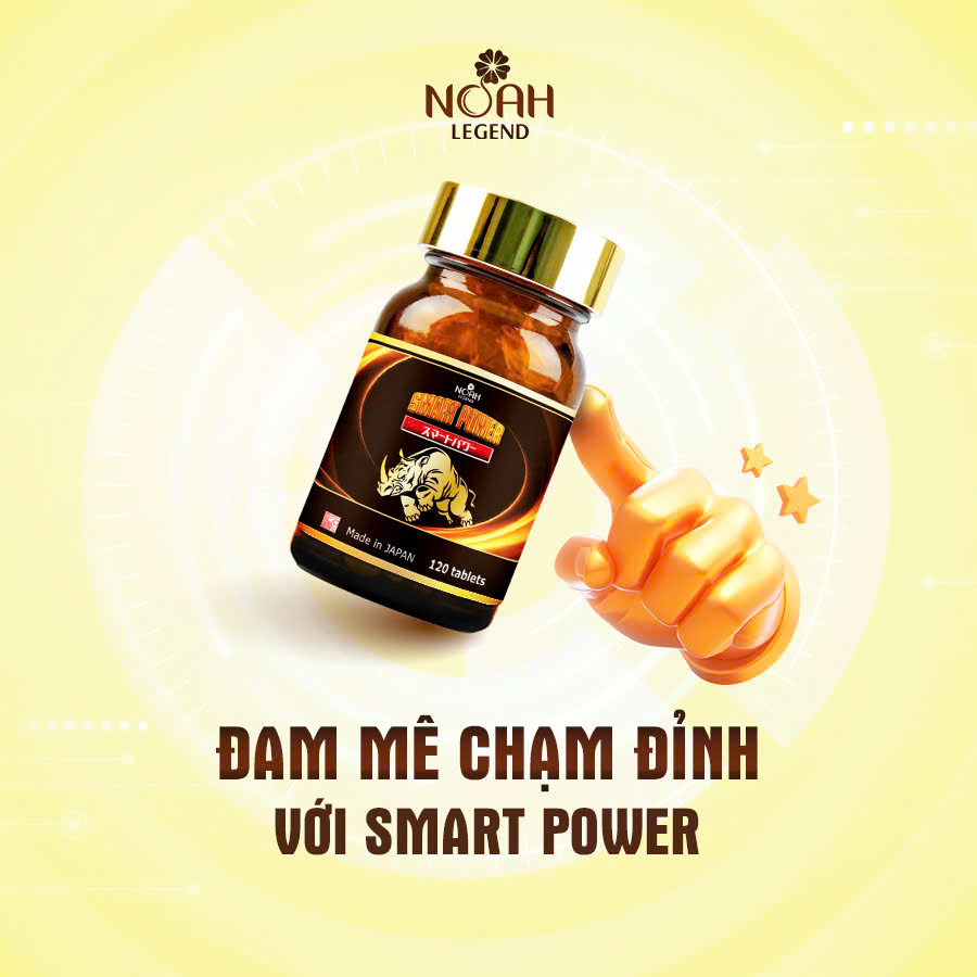 Viên uống tăng cường sinh lực nam giới  Smart Power