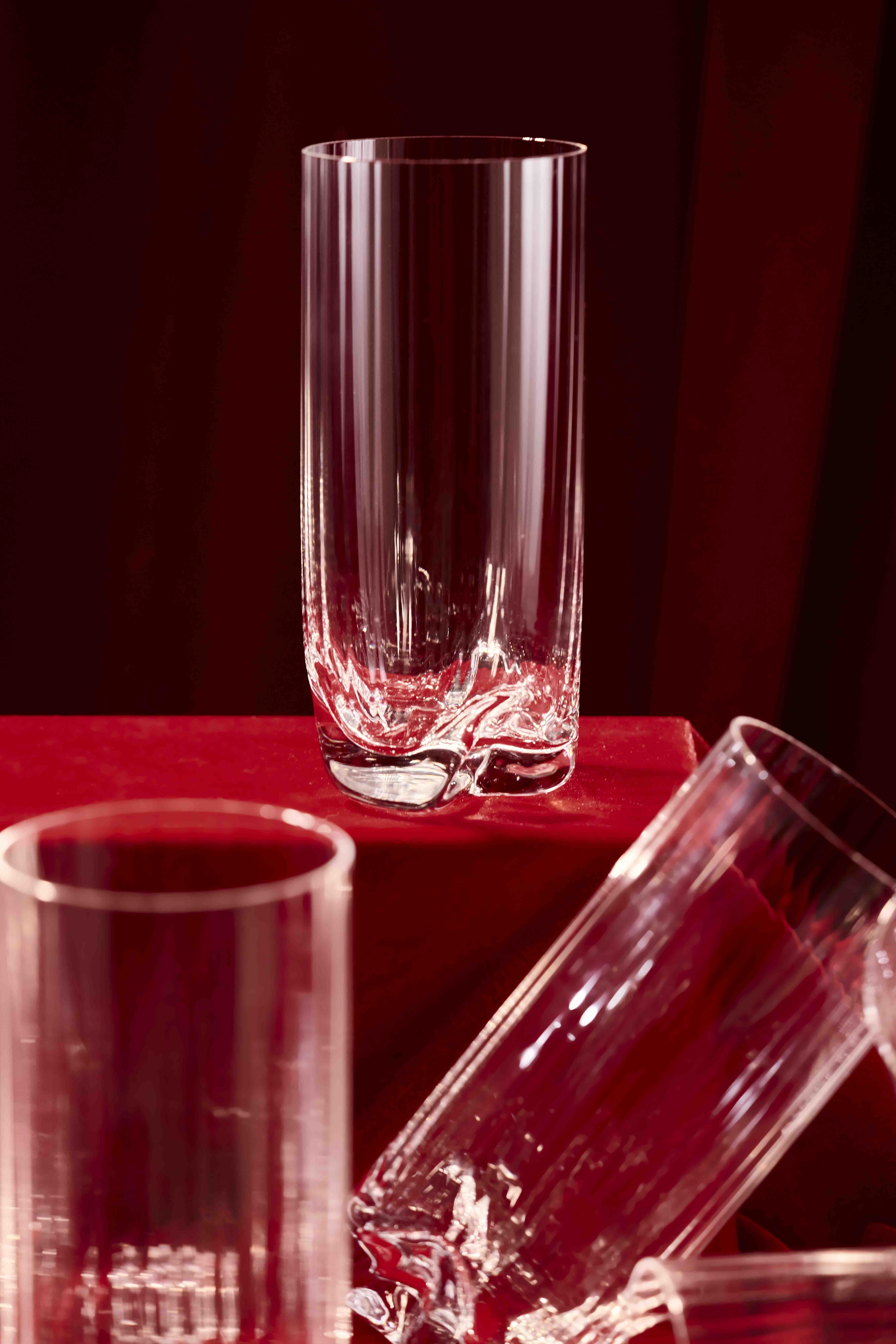 Ly uống nước pha lê 470ml Bohemia Royal Crystal Set 6 ly - MODEL: Barware Trio Waterfall 470ml