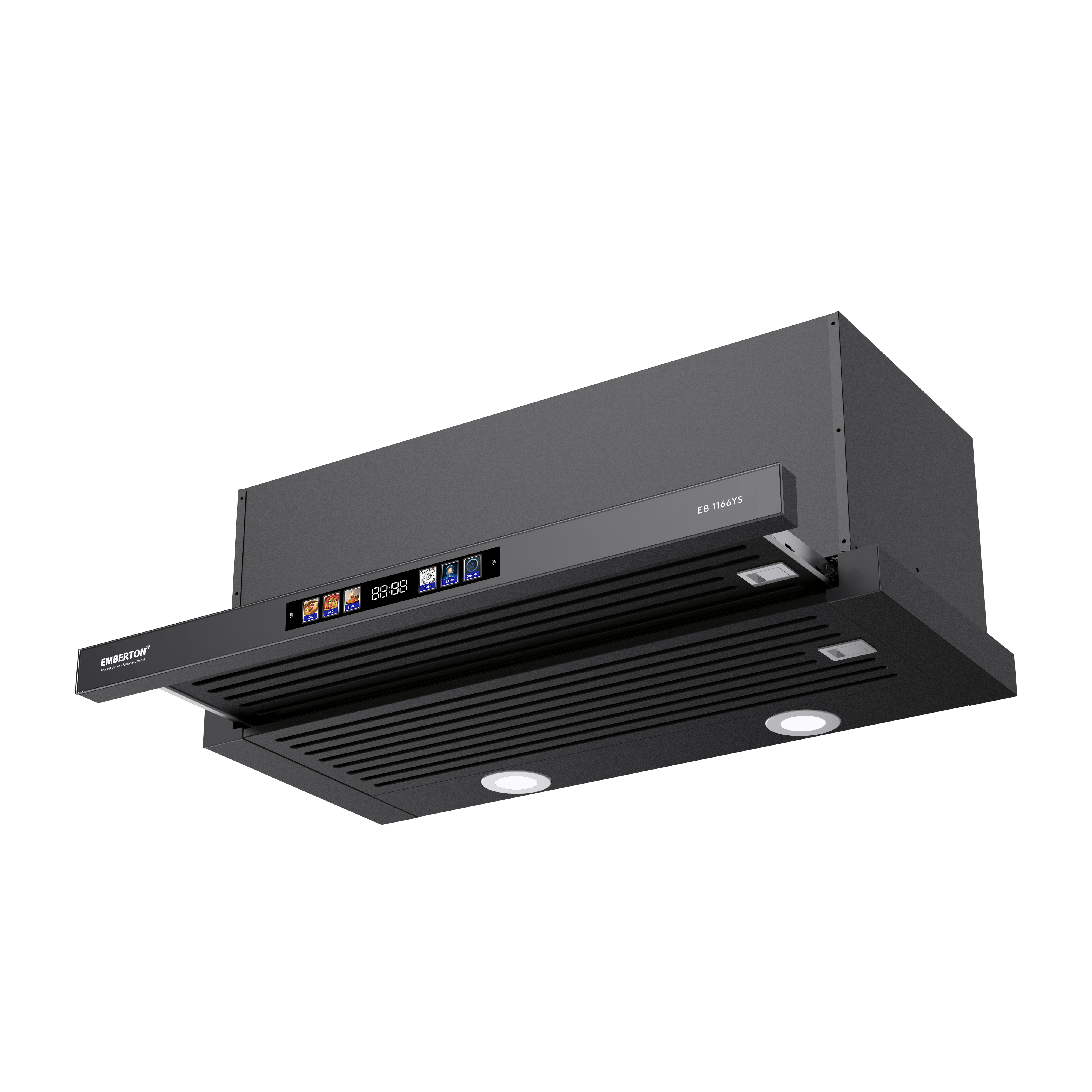 Máy hút mùi âm tủ cảm ứng vãy tay Emberton EB 1166YS - 60cm - 6