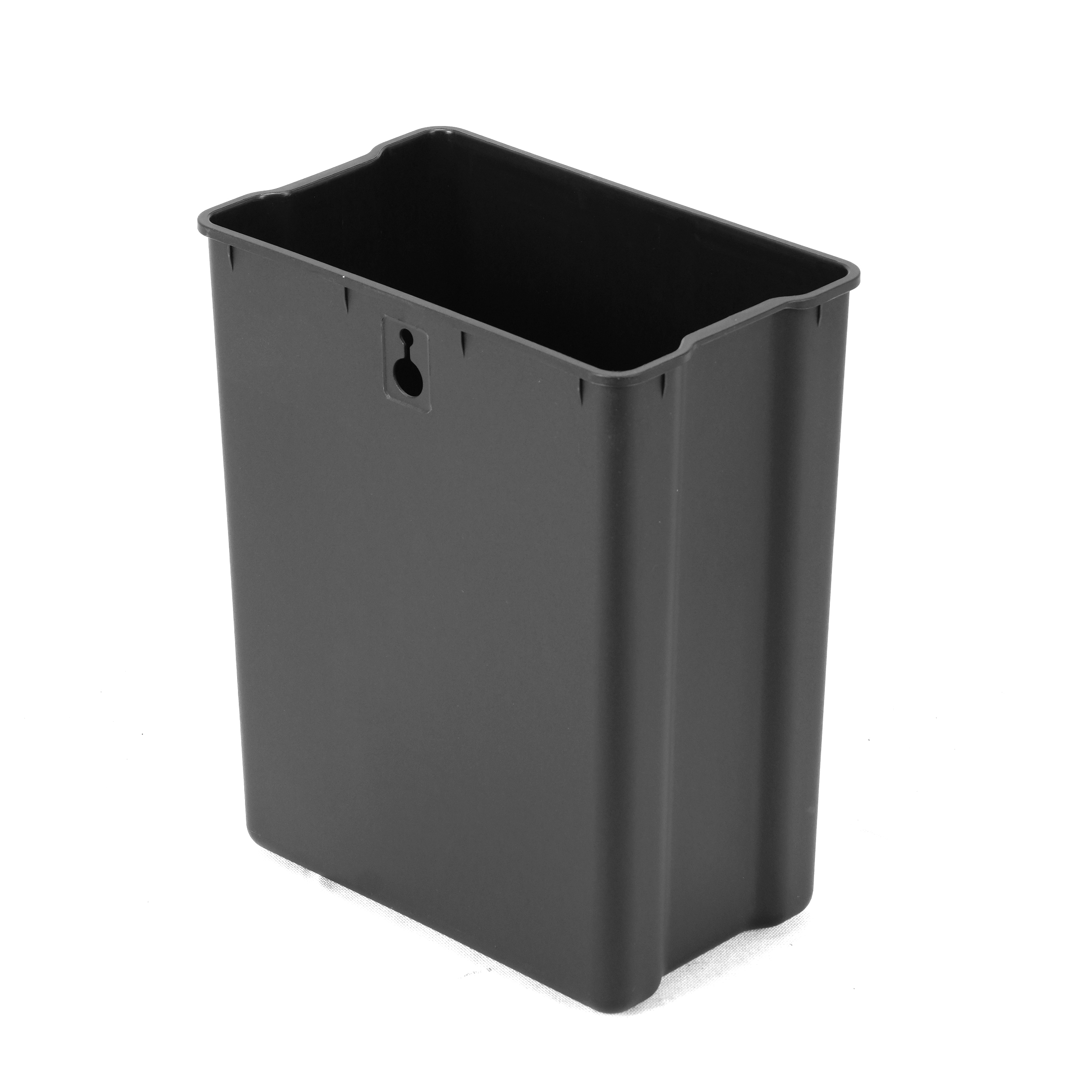 Thùng rác inox 12L nắp bật, chống ồn Eko - Đen_384622