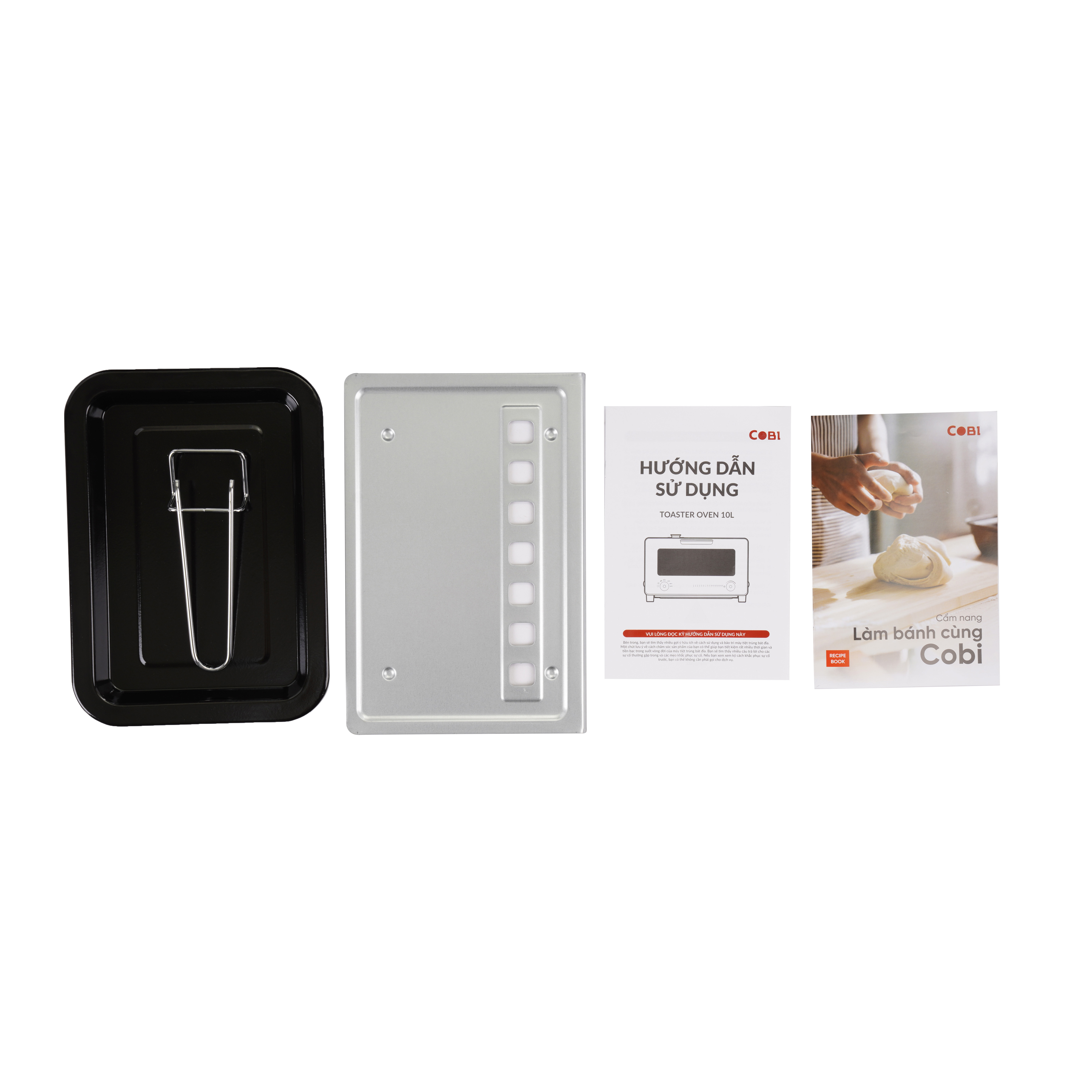 Lò nướng hơi nước COBI mini 10L màu Đen_341702