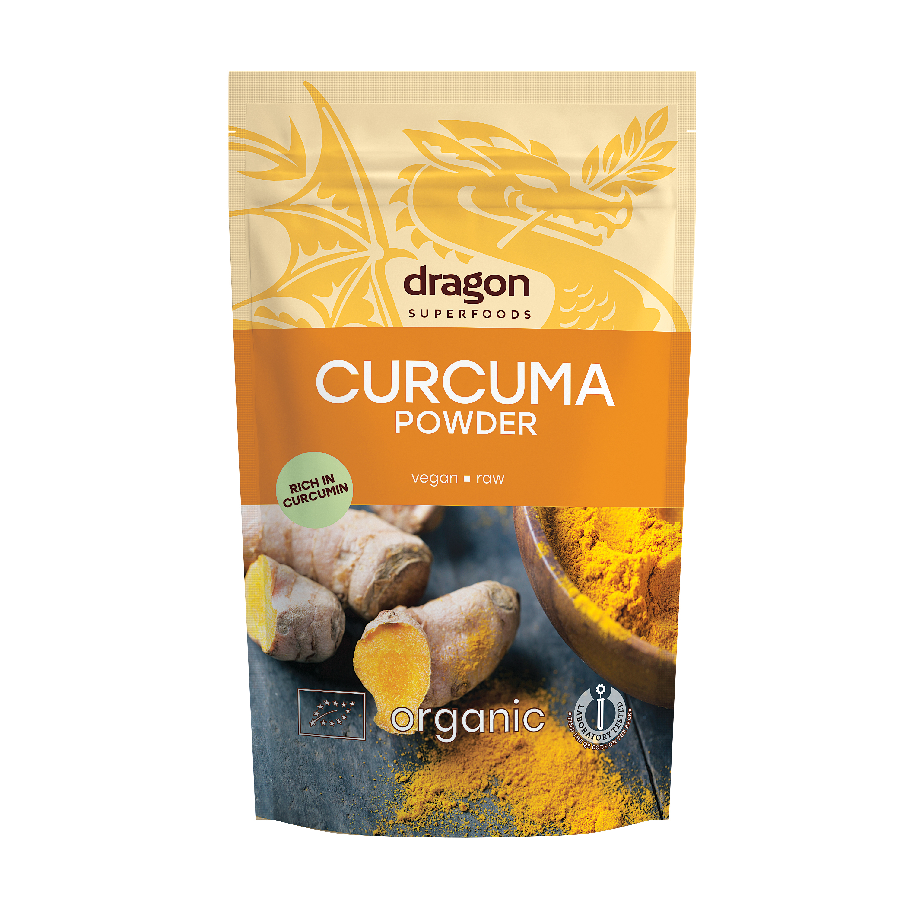 Bột nghệ nguyên chất hữu cơ Dragon Superfoods 150g
