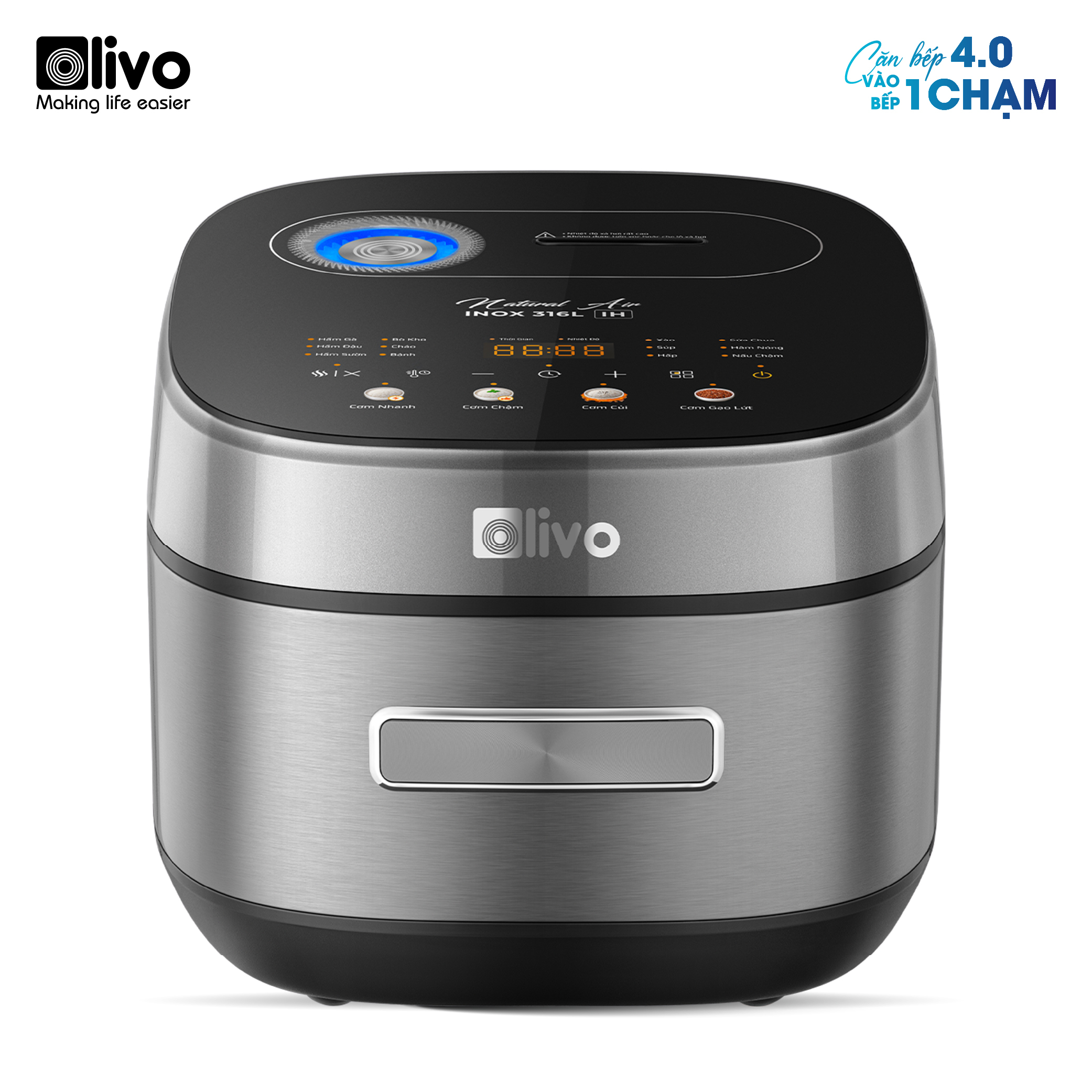 Nồi cơm cao tần OLIVO RC900IH - Phân phối chính hãng
