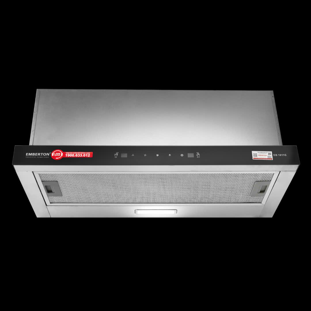 Máy hút mùi âm tủ cảm ứng vãy tay Emberton EB 1011C - 70cm