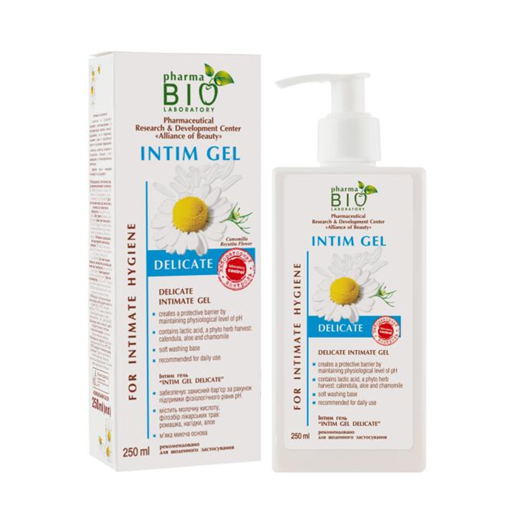 Dung dịch vệ sinh Pharma Bio Laboratory Delicate 250ml - Phân phối chính hãng