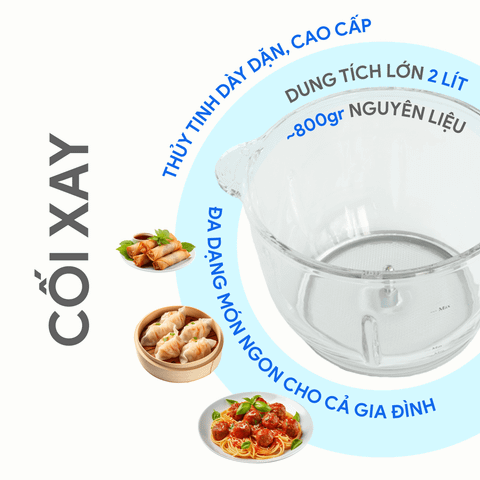 Máy Xay Thịt BlueStone CHB-5151 2 Lít 350W