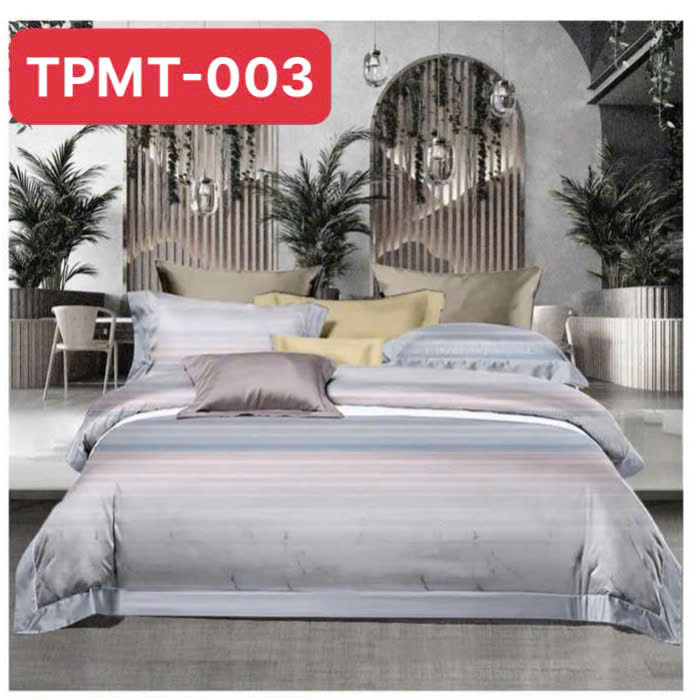 Combo mền chần vỏ gối Tencel 60s