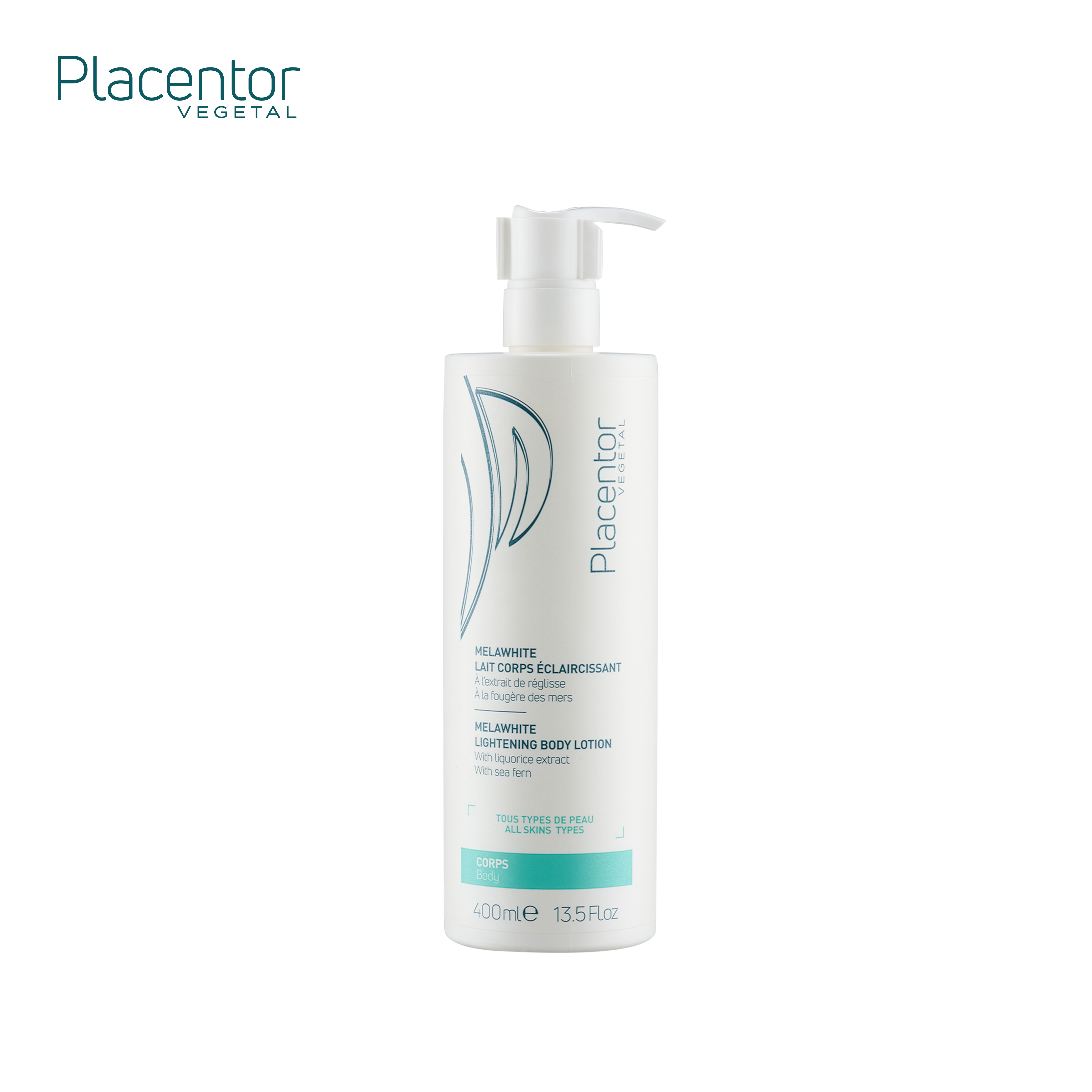 Sữa DưỡngToàn Thân Làm Trắng Da Placentor Vegetal Melawhite Lait Corps Eclaircissant Melawhite Lightening Body Lotion