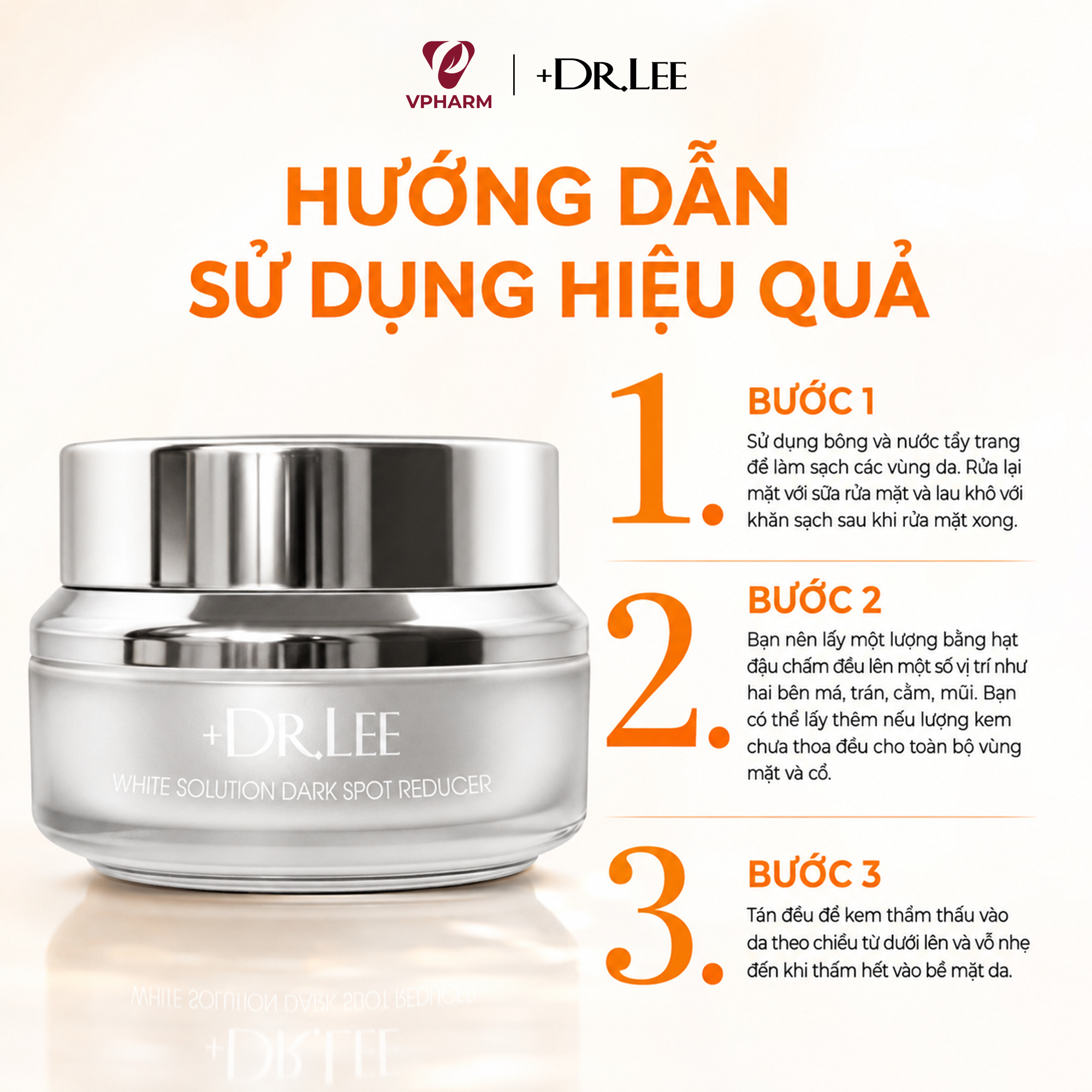 Kem Dưỡng Trắng, Mờ Thâm Nám & Ngừa Lão Hóa +Dr.Lee White Solution Dark Spot Reducer (30g)