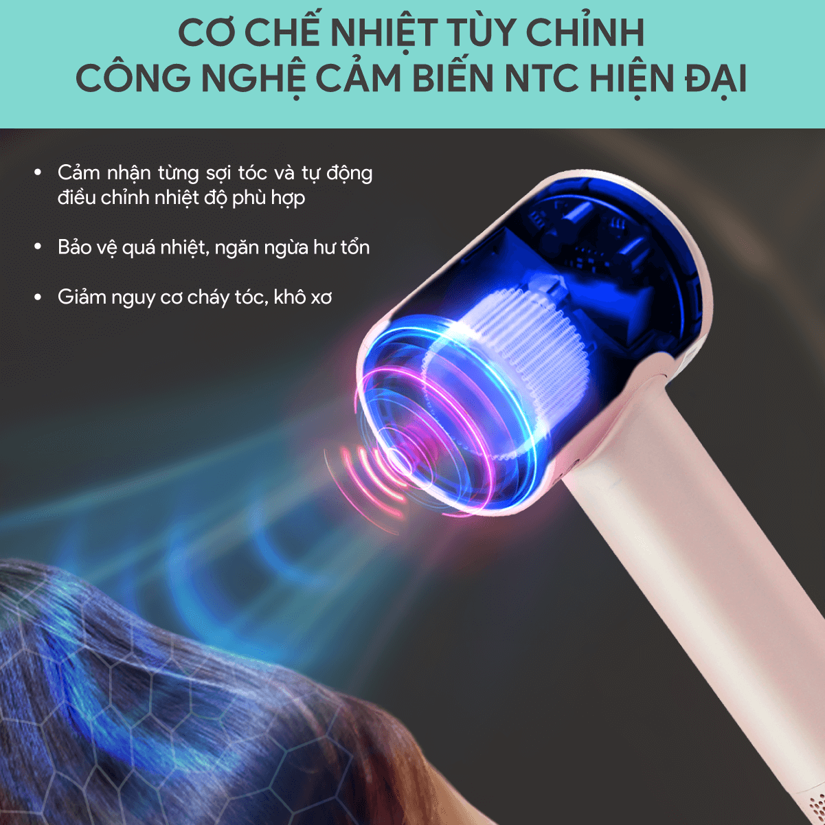 Máy Sấy Tóc BlueStone HDB-1975 1600W - 3