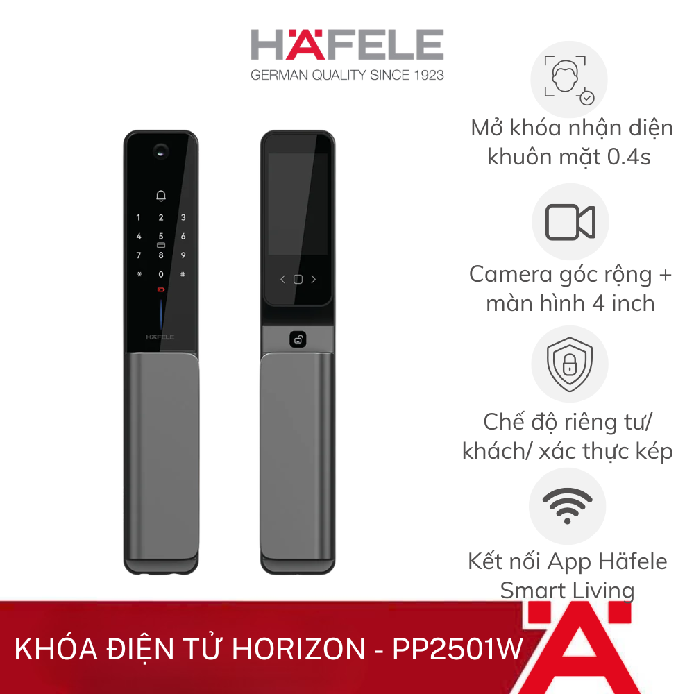 KHÓA ĐIỆN TỬ DIGITAL DOOR LOCK HORIZON - PP2501W