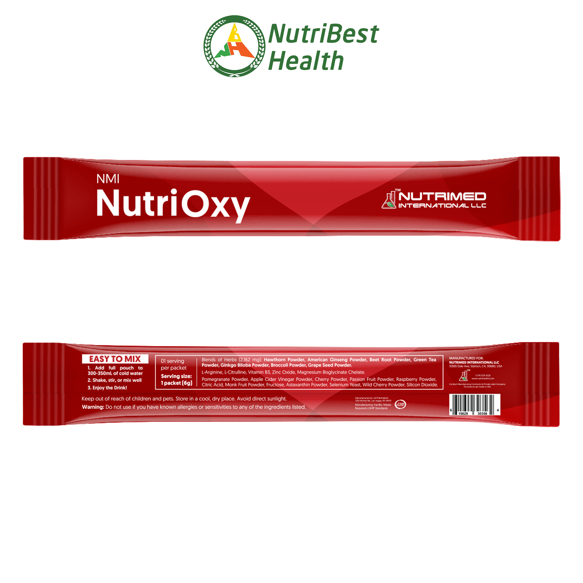 Gói lẻ - Thực phẩm bổ sung NMI NUTRIOXY - Phân phối chính hãng Droppii Store