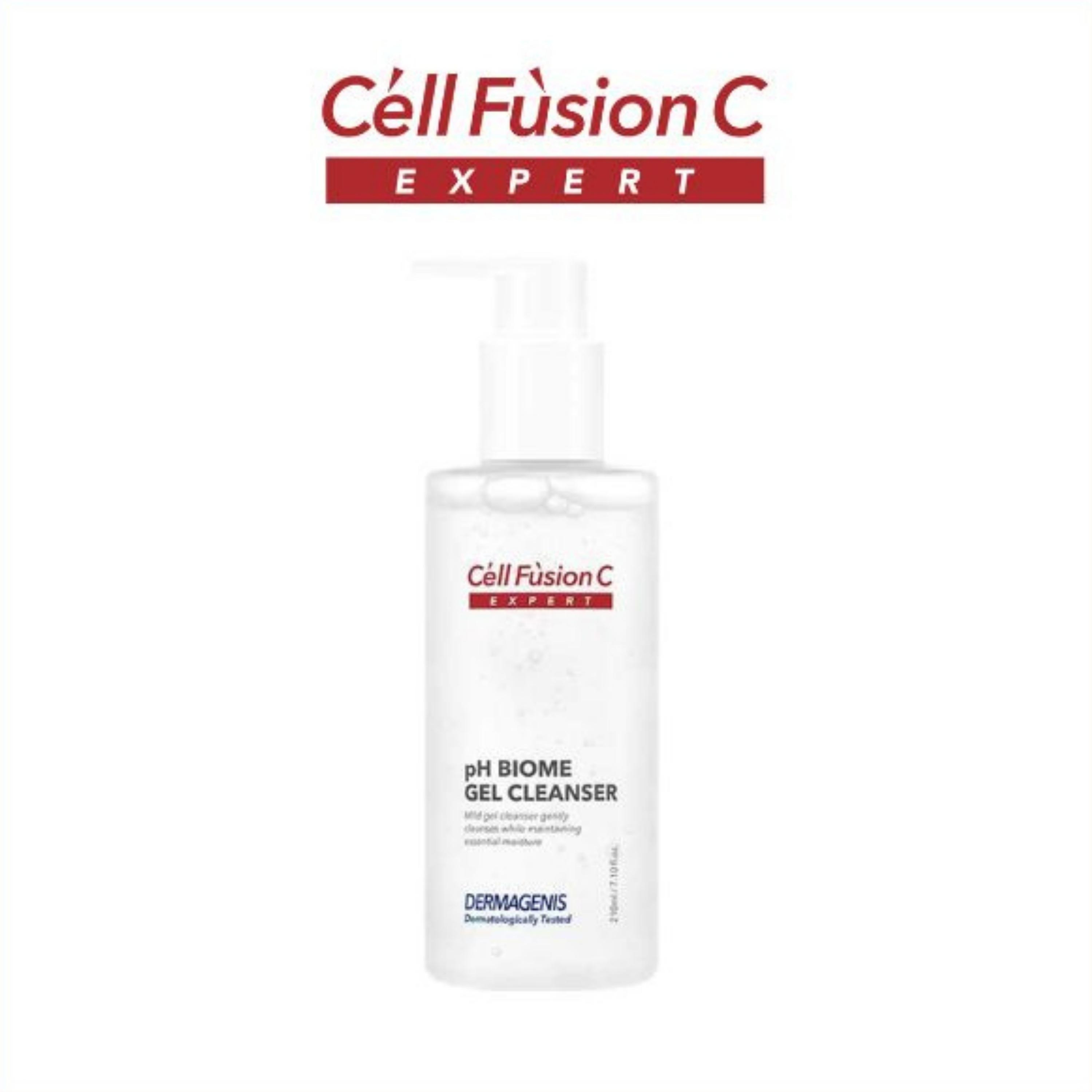 Gel Rửa Mặt Dịu Da, Tăng Cường Hàng Rào Bảo Vệ Da - Cell Fusion C Expert Dermagenis pH Biome Gel Cleanser 210ml-duoc-ban-tai-Droppiimart